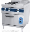 Gas Range with Gas Griddle